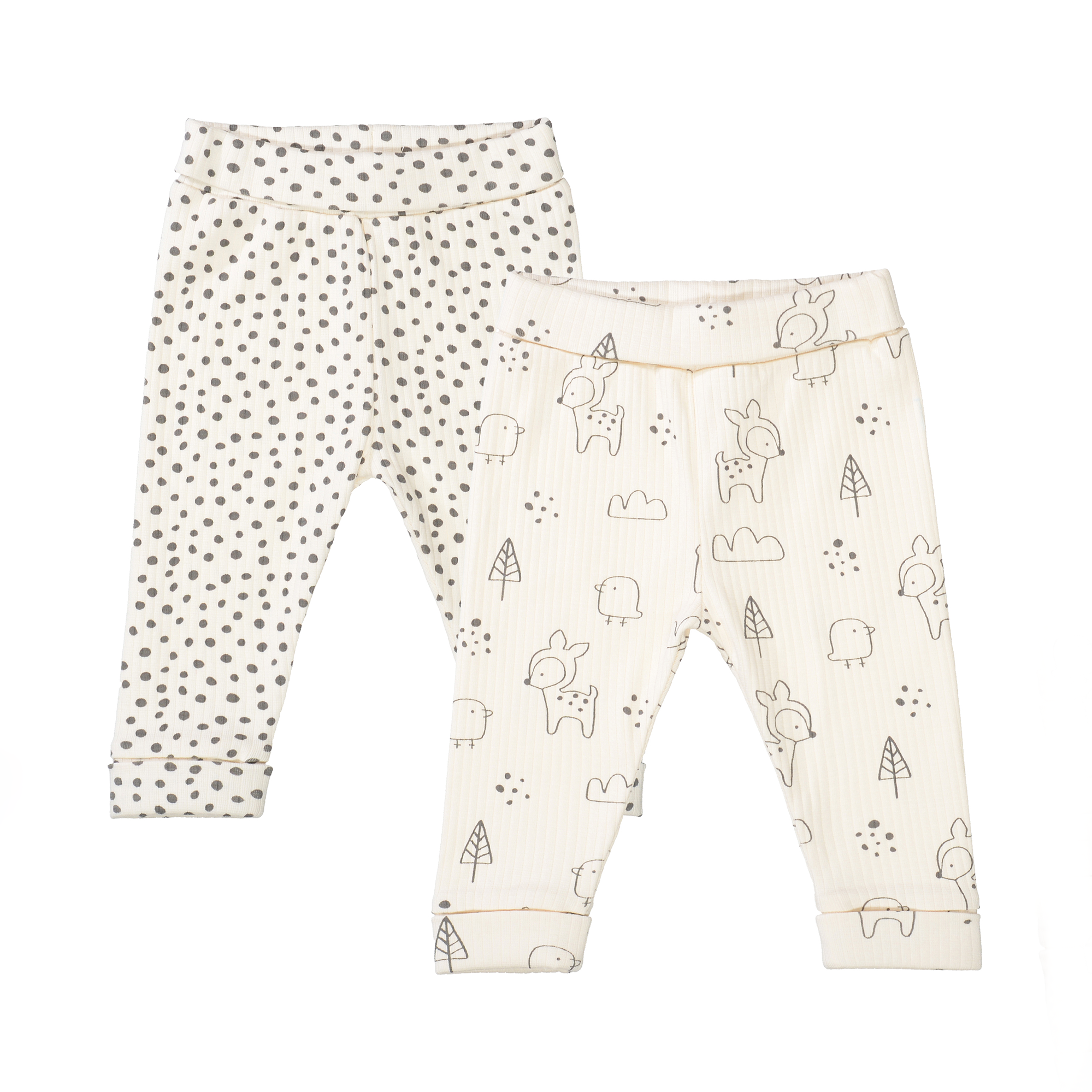 2er-Set Leggings LITTLE ONE Beige M2000587367600 1