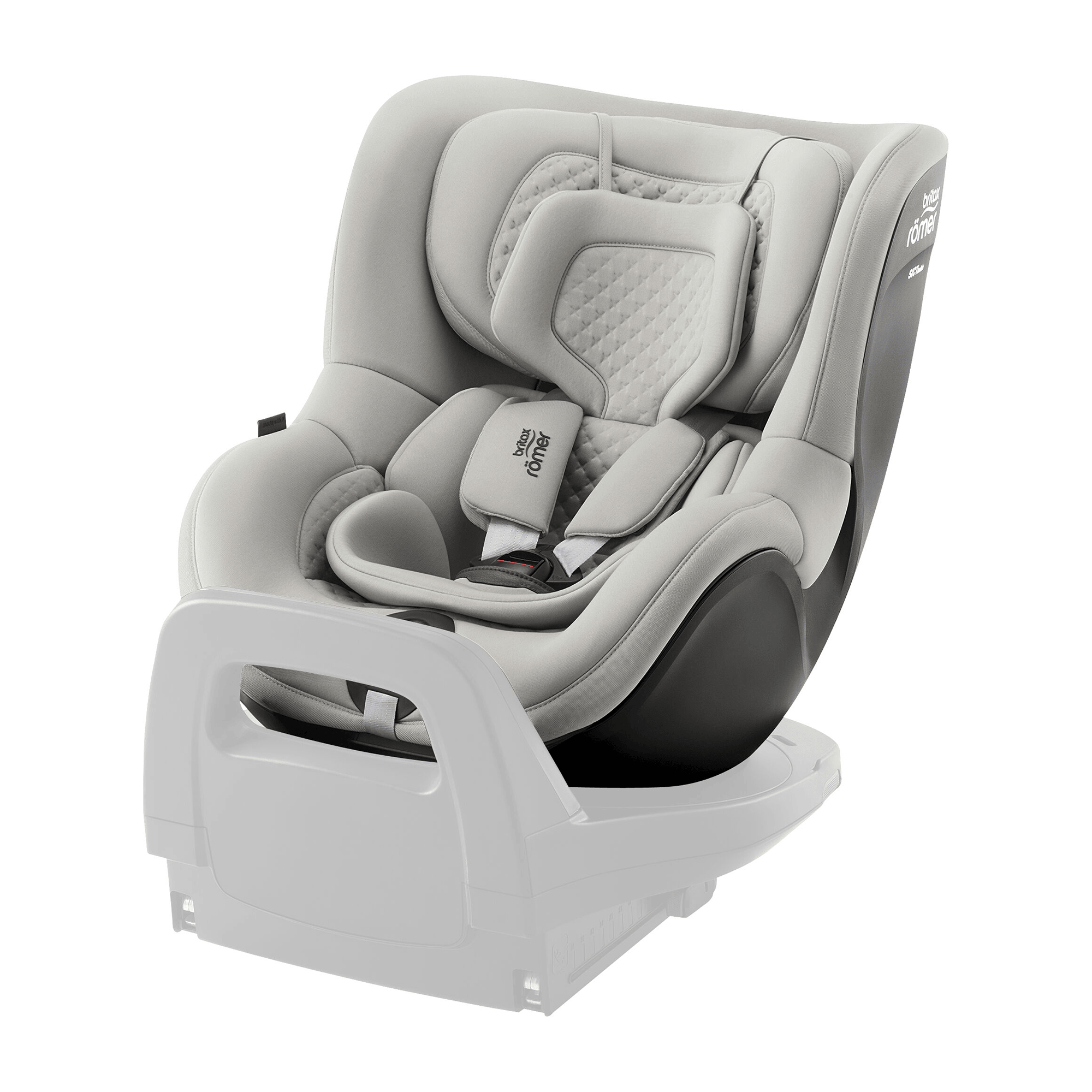 DUALFIX 5Z Lux Linen Grey Diamond Britax Römer Grau 2000587282385 2