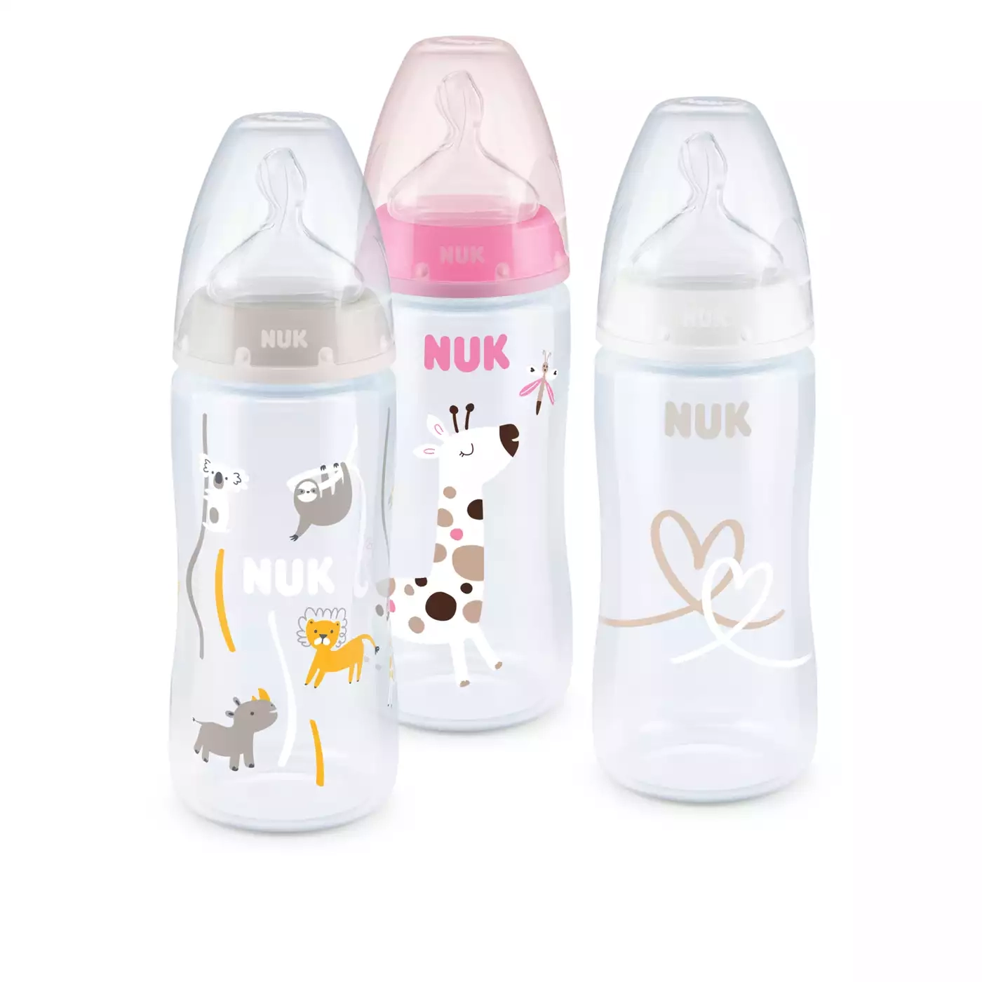 First Choice+ 3er Set Girl 300ml NUK Mehrfarbig 2000581234502 3