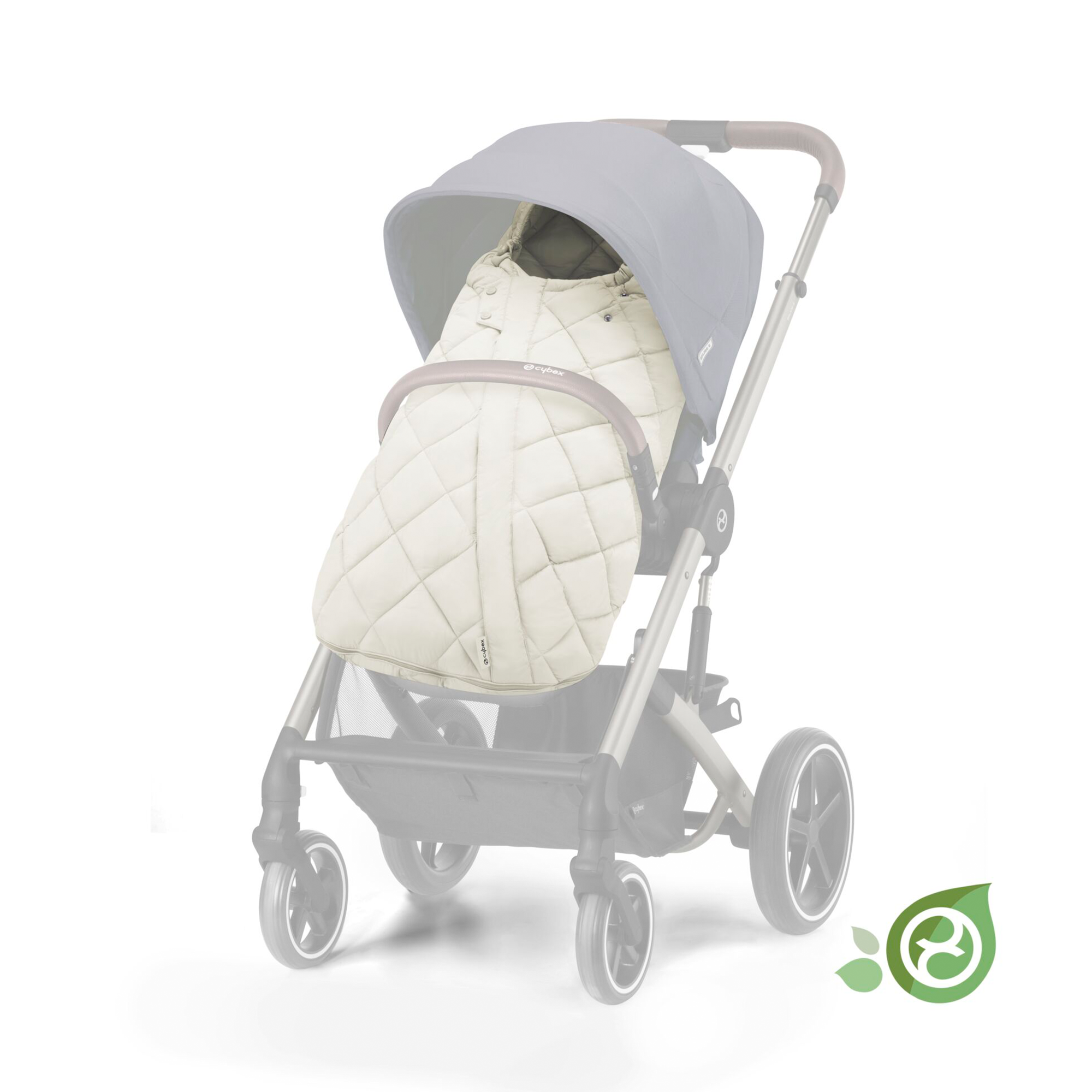 Fußsack Snogga 2 Seashell Beige cybex Beige 2000583941200 2