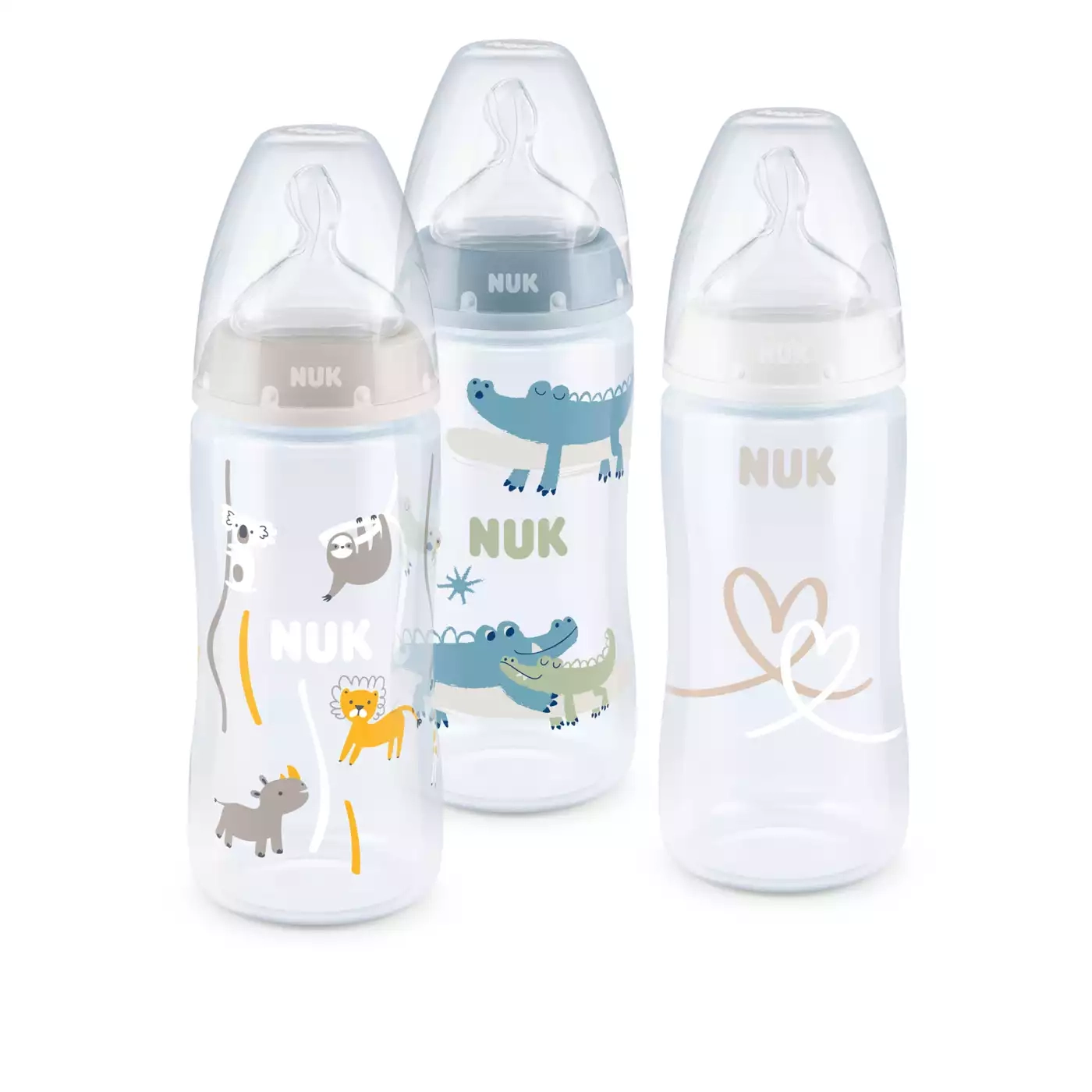 First Choice+ 3er Set Boy 300ml NUK Transparent 2000581234601 1