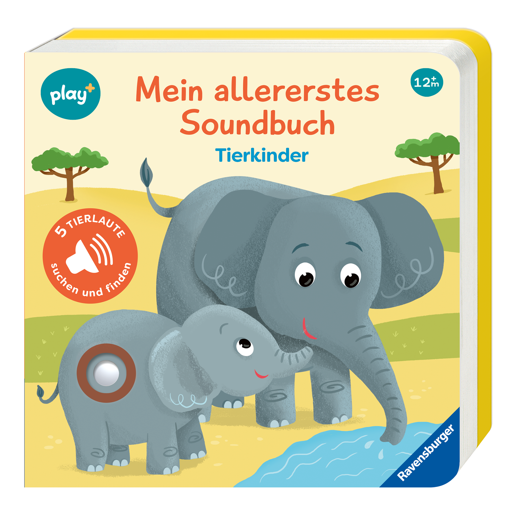 Play+ Mein allererstes Soundbuch: Tierkinder Ravensburger mehrfarbig 2000587403803 1