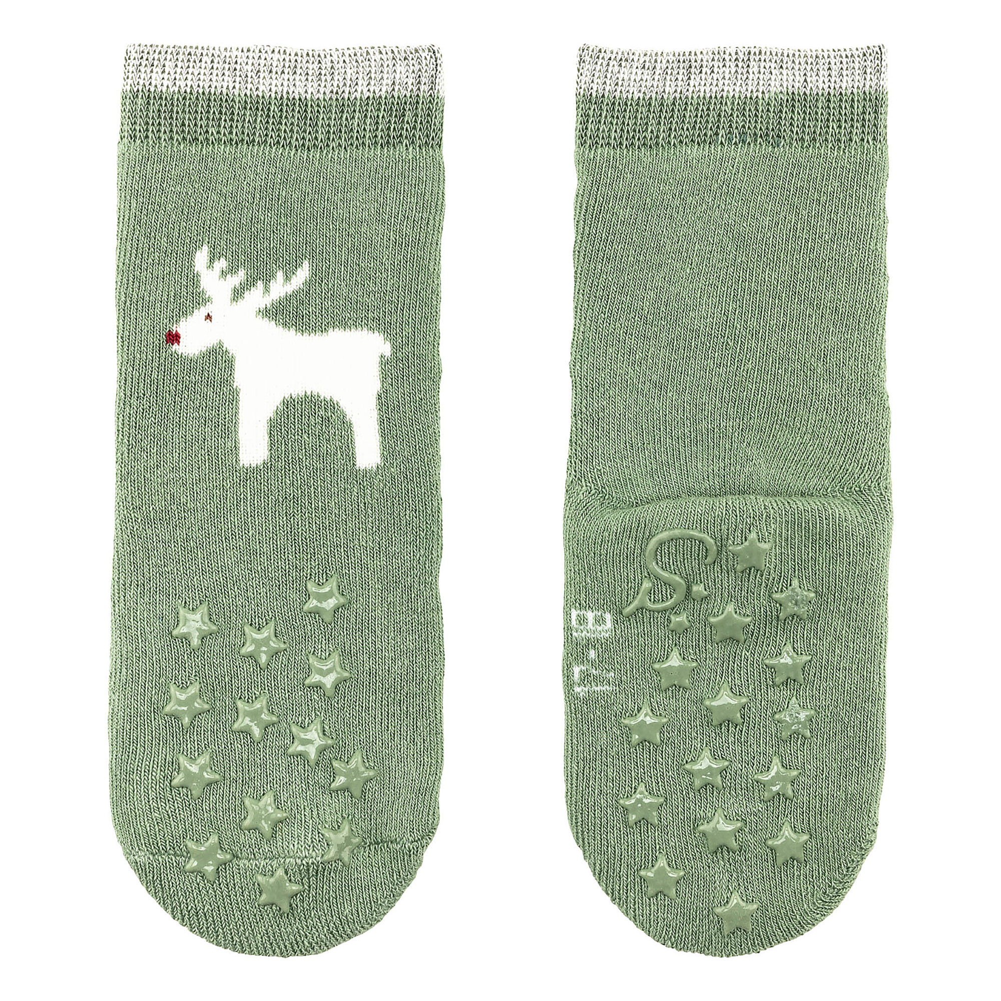 2er-Pack Krabbelsocken Weihnachten Sterntaler Beige M2000587309303 2