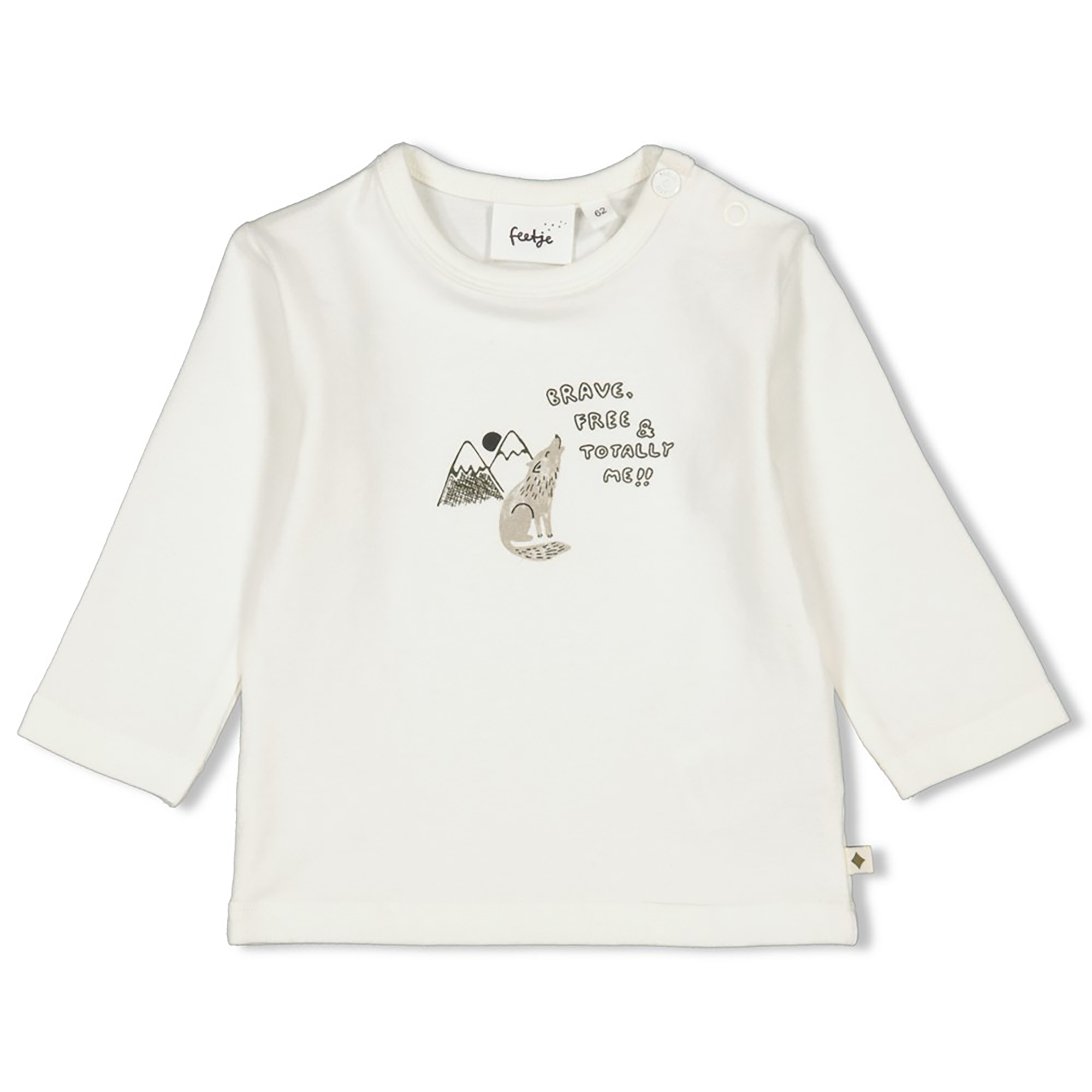 Langarmshirt Wolf FEETJE Beige M2000585273200 1