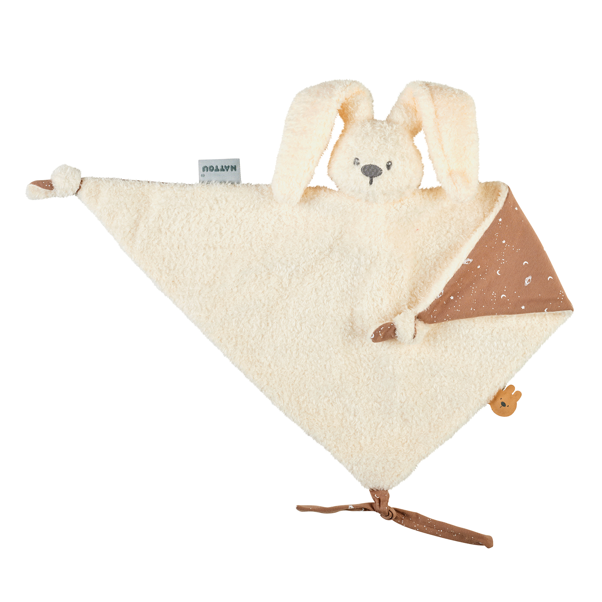 Maxi-Kuscheltuch Lapidou Hase Nattou Beige 2000586752902 1