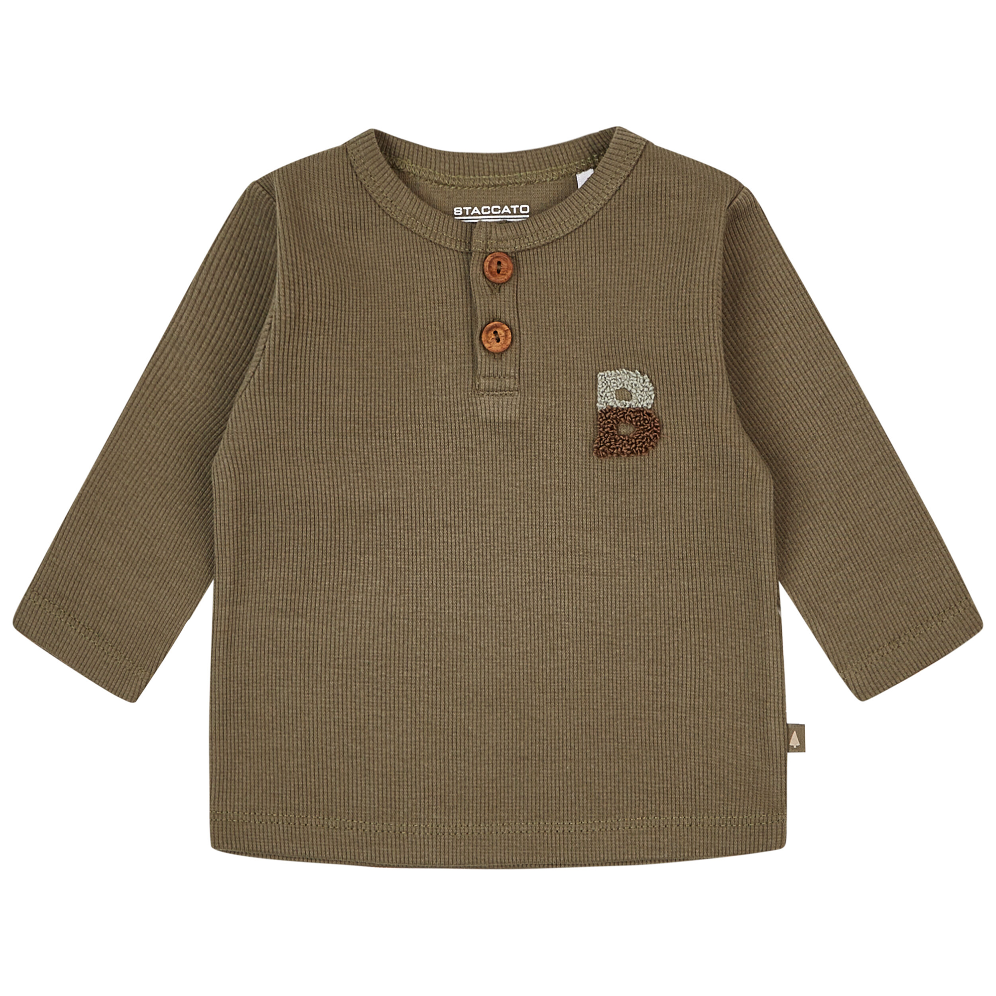 Langarmshirt Khaki STACCATO Oliv M2000584591206 1