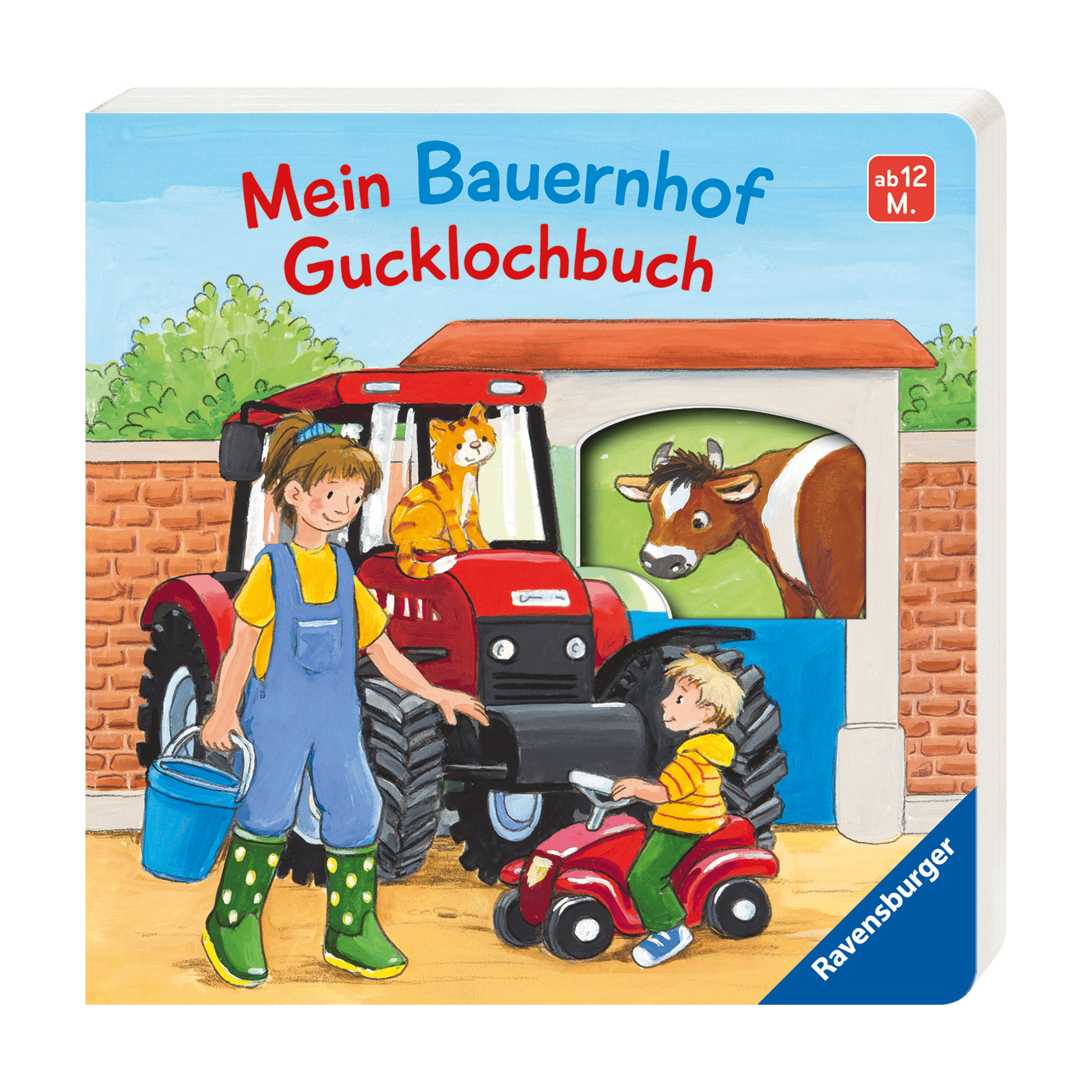 Mein Bauernhof Gucklochbuch Ravensburger Mehrfarbig 2000571206472 1