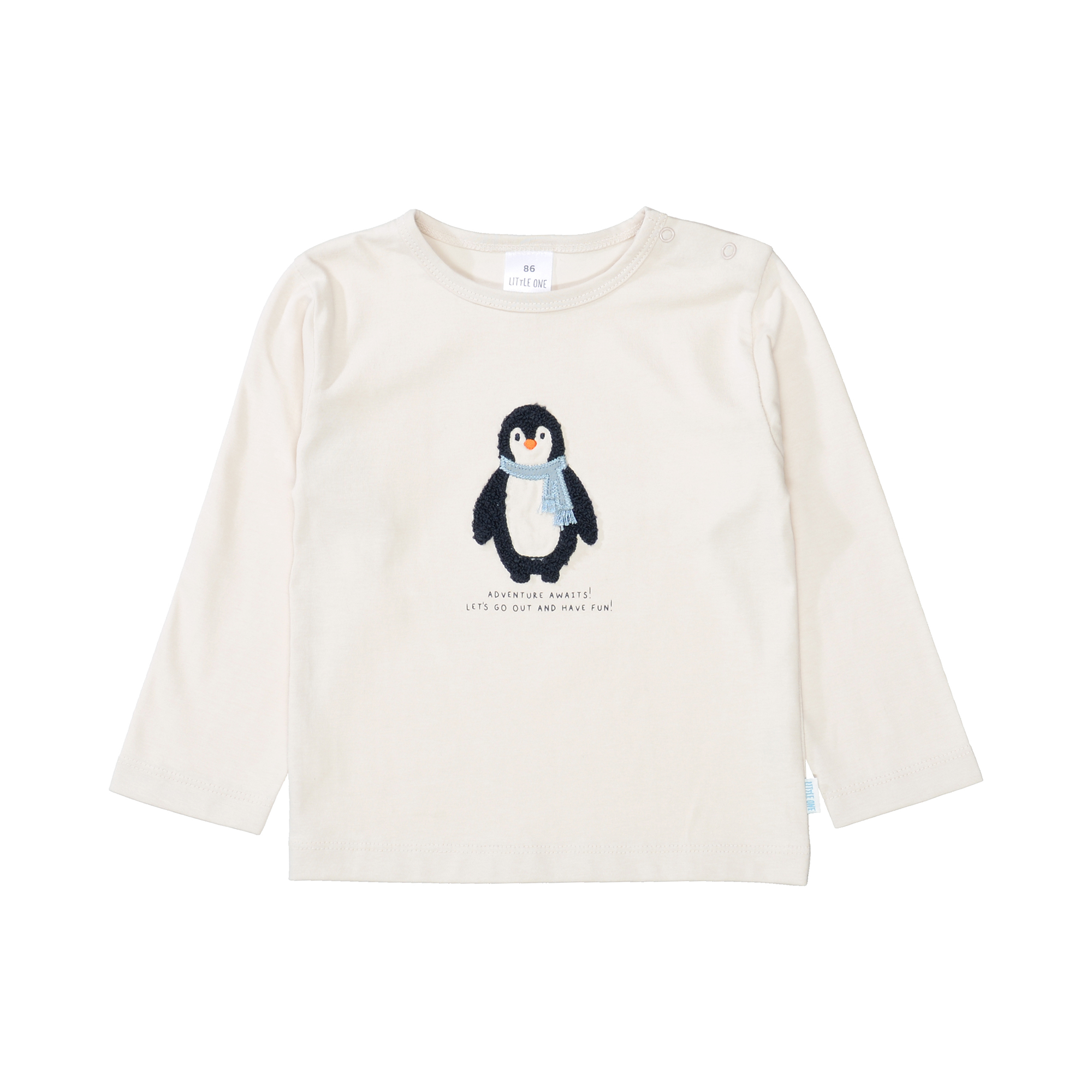 Langarmshirt Pinguin LITTLE ONE Beige Beige M2000587089205 1