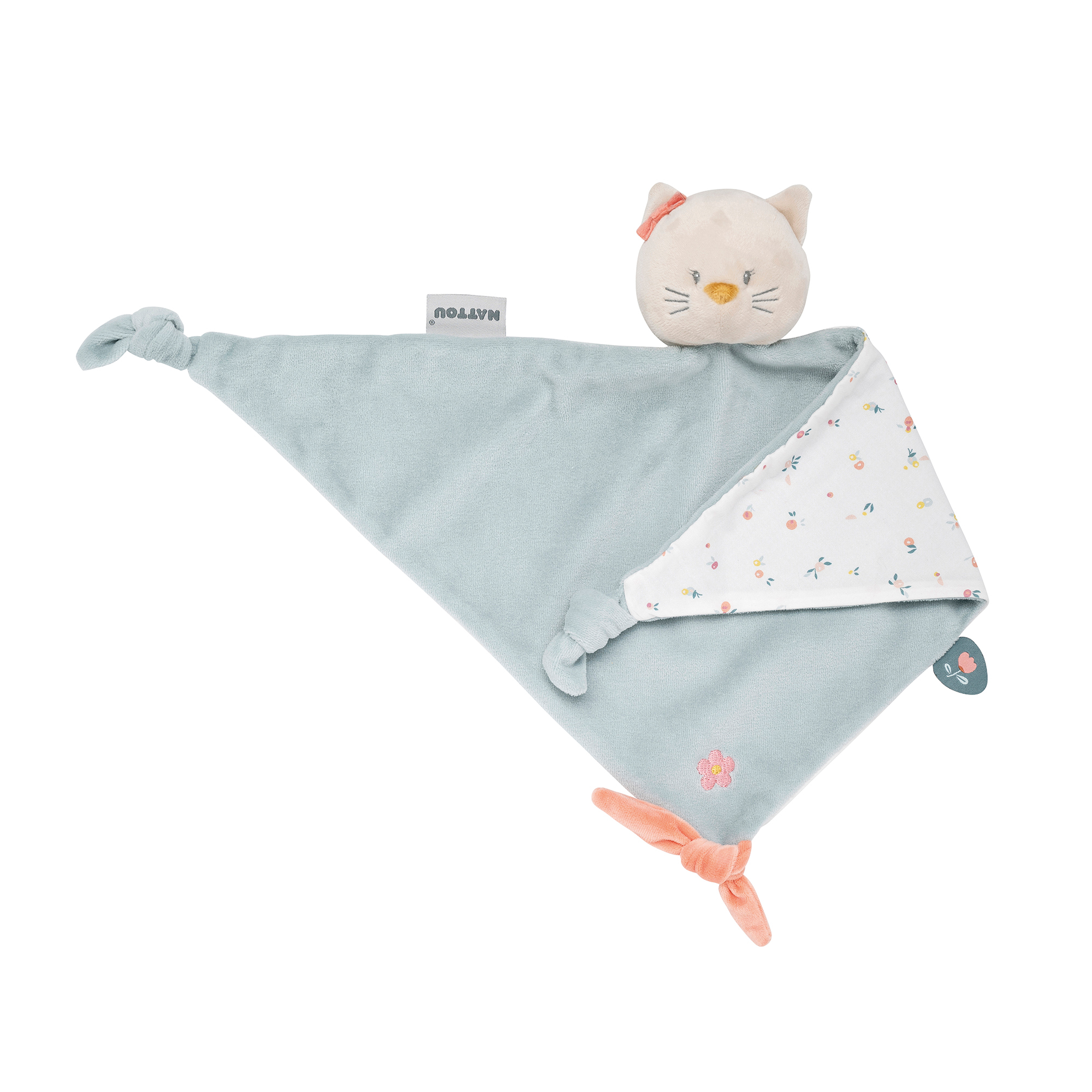 Schnuffeltuch Doudou Katze Lana Nattou Orange 2000585995201 1