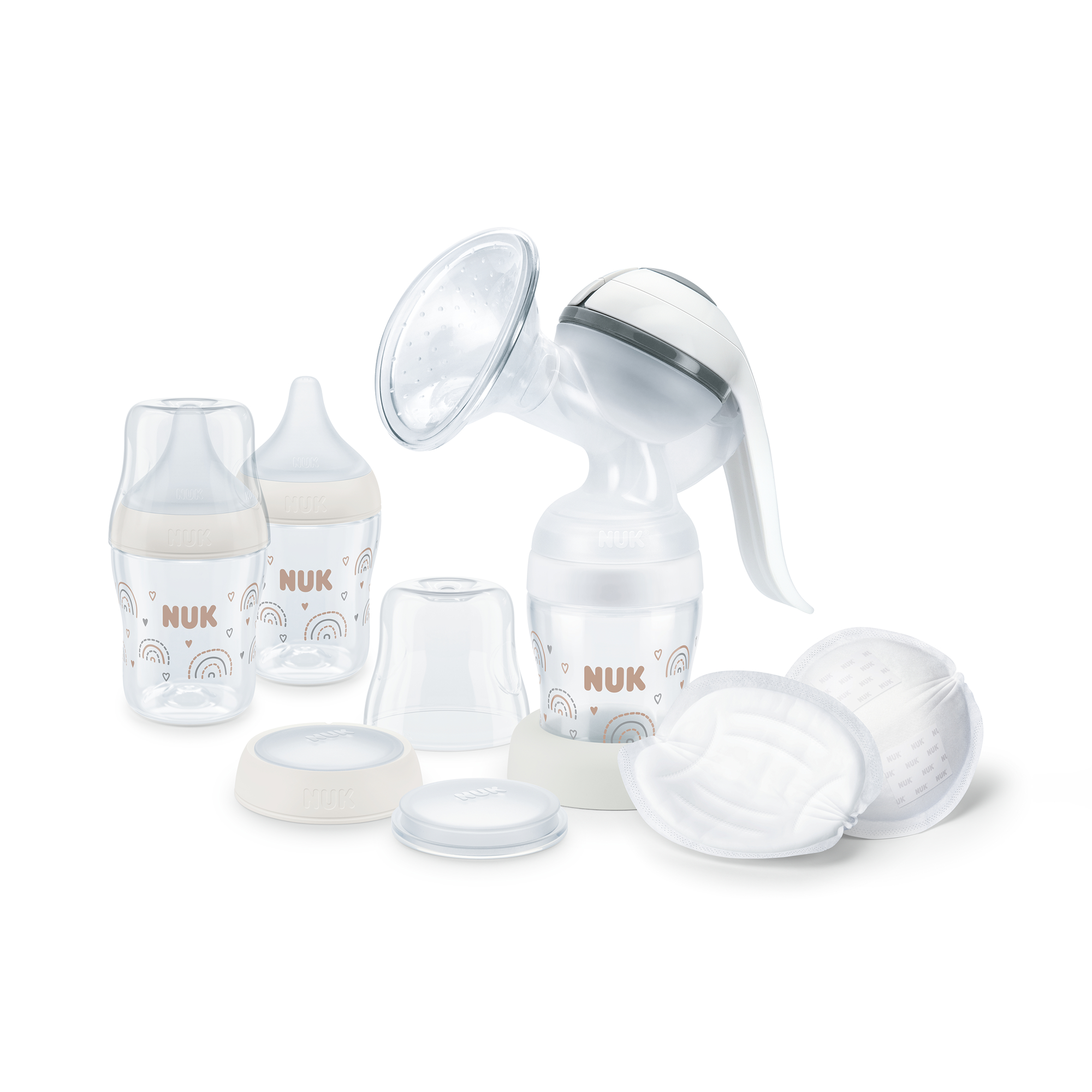 Handmilchpumpen Set Perfect Match NUK Transparent 2000586117305 1