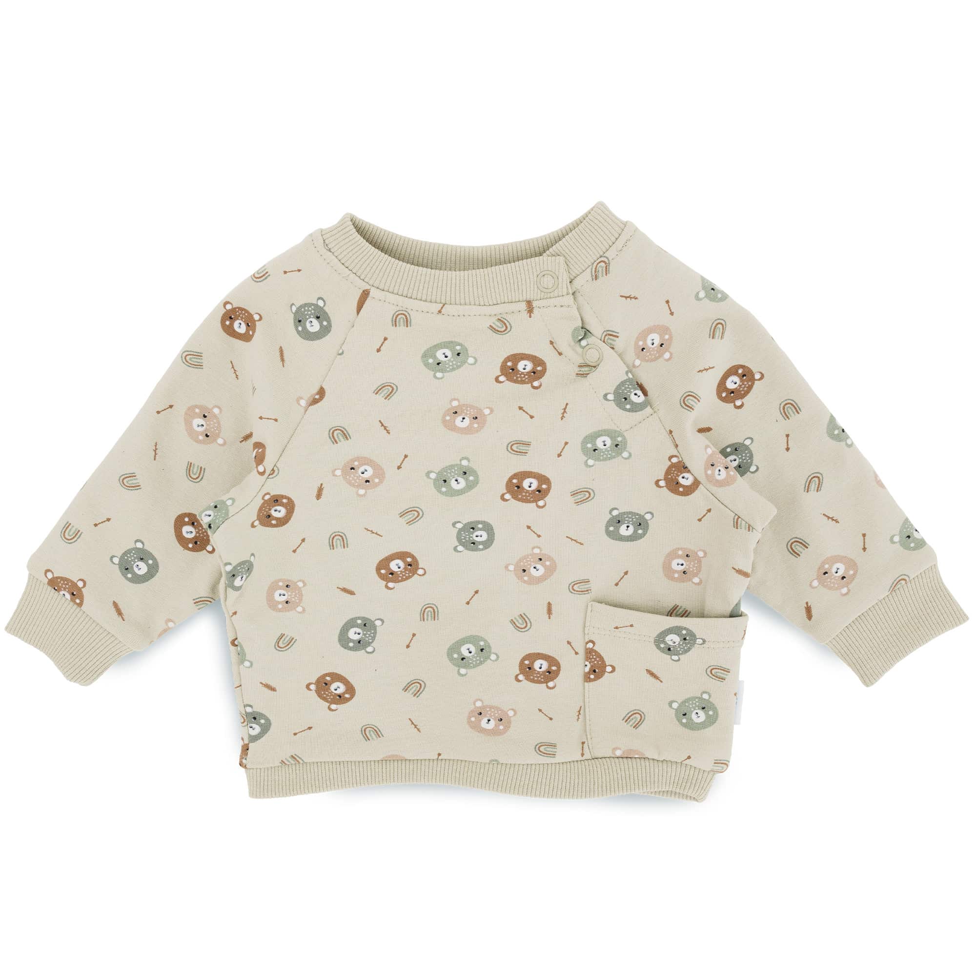 Sweatshirt Bären LITTLE ONE Grün M2000586958304 1