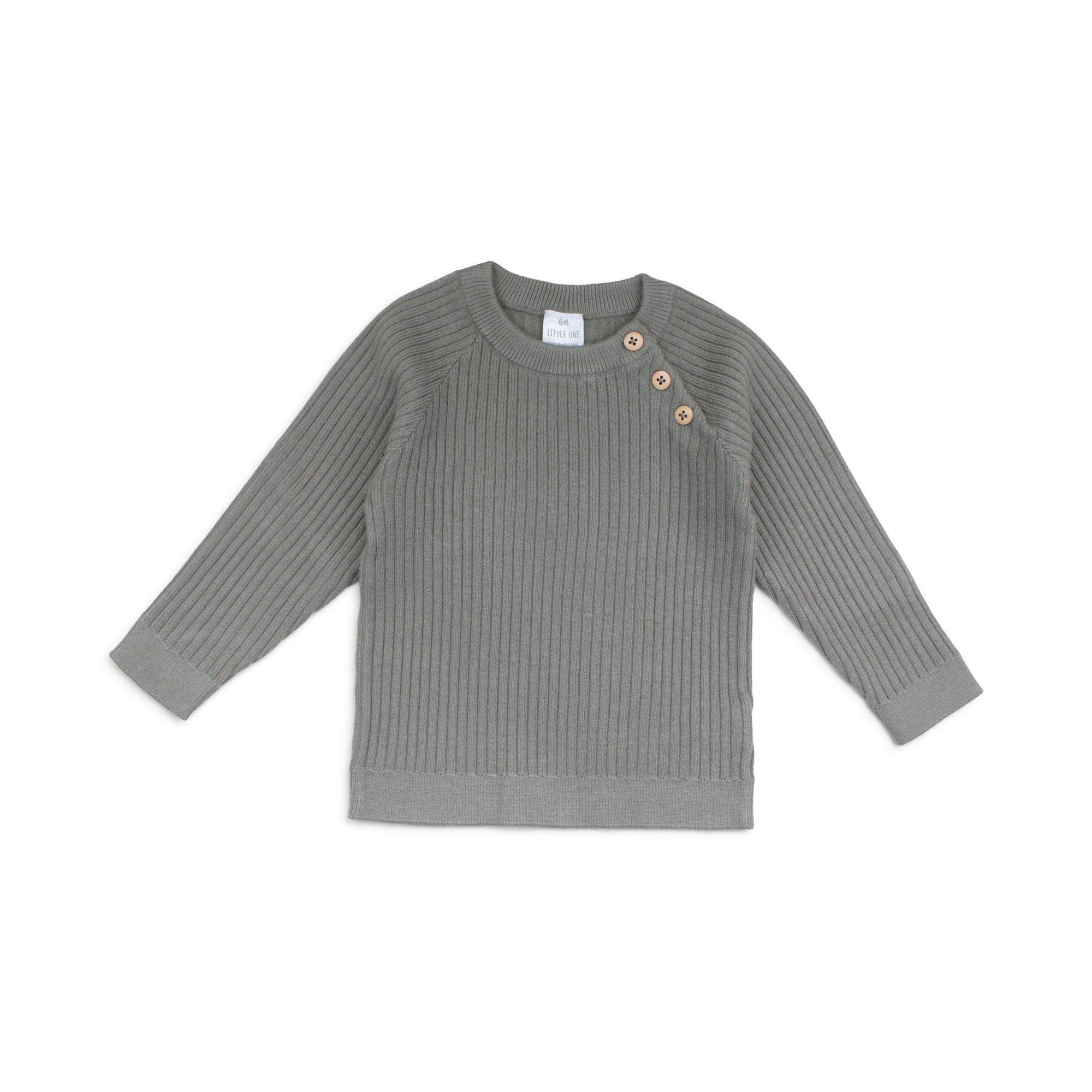 Strickpullover LITTLE ONE Oliv M2000587322708 1