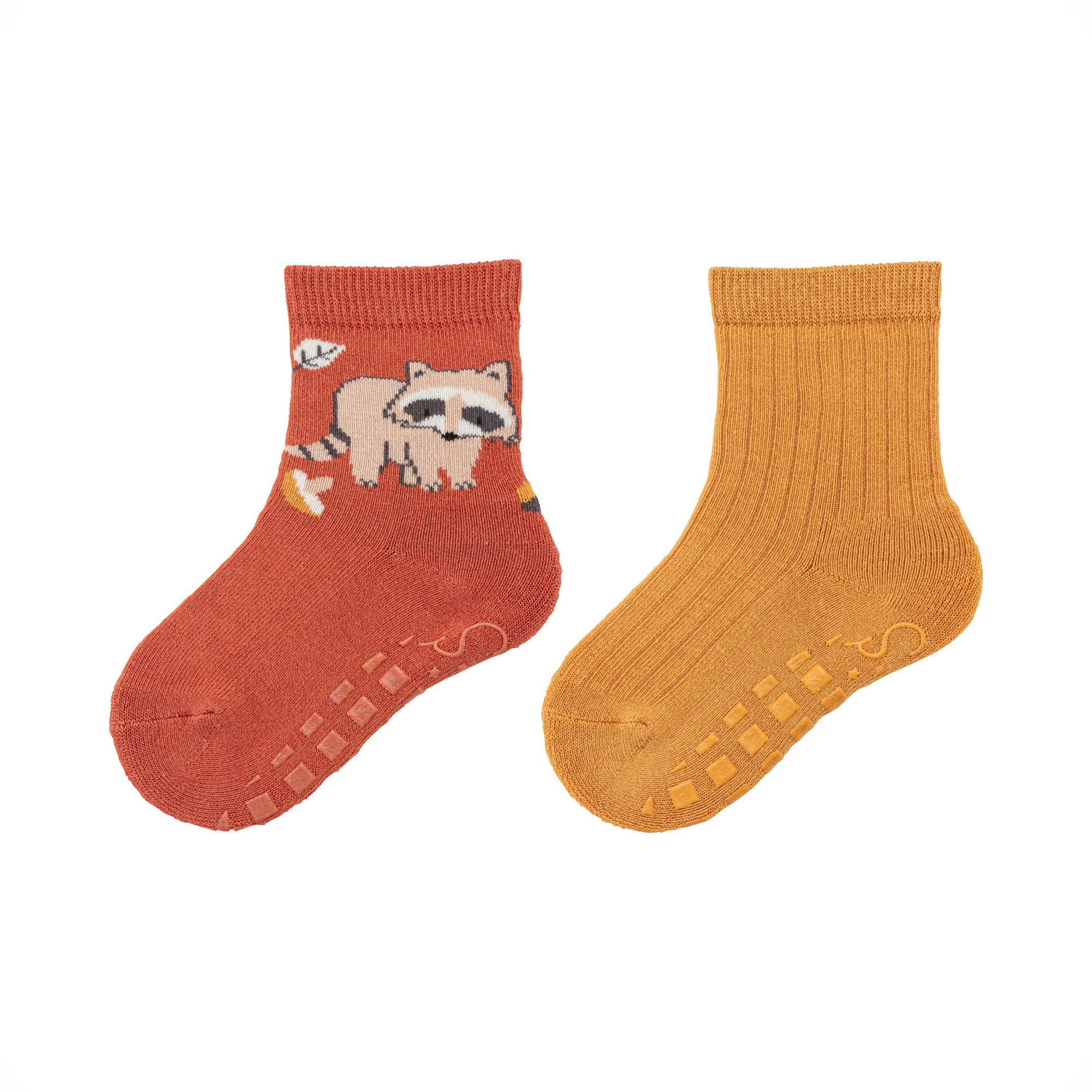 2er-Pack ABS Socken Waschbär Sterntaler Orange M2000587202307 1