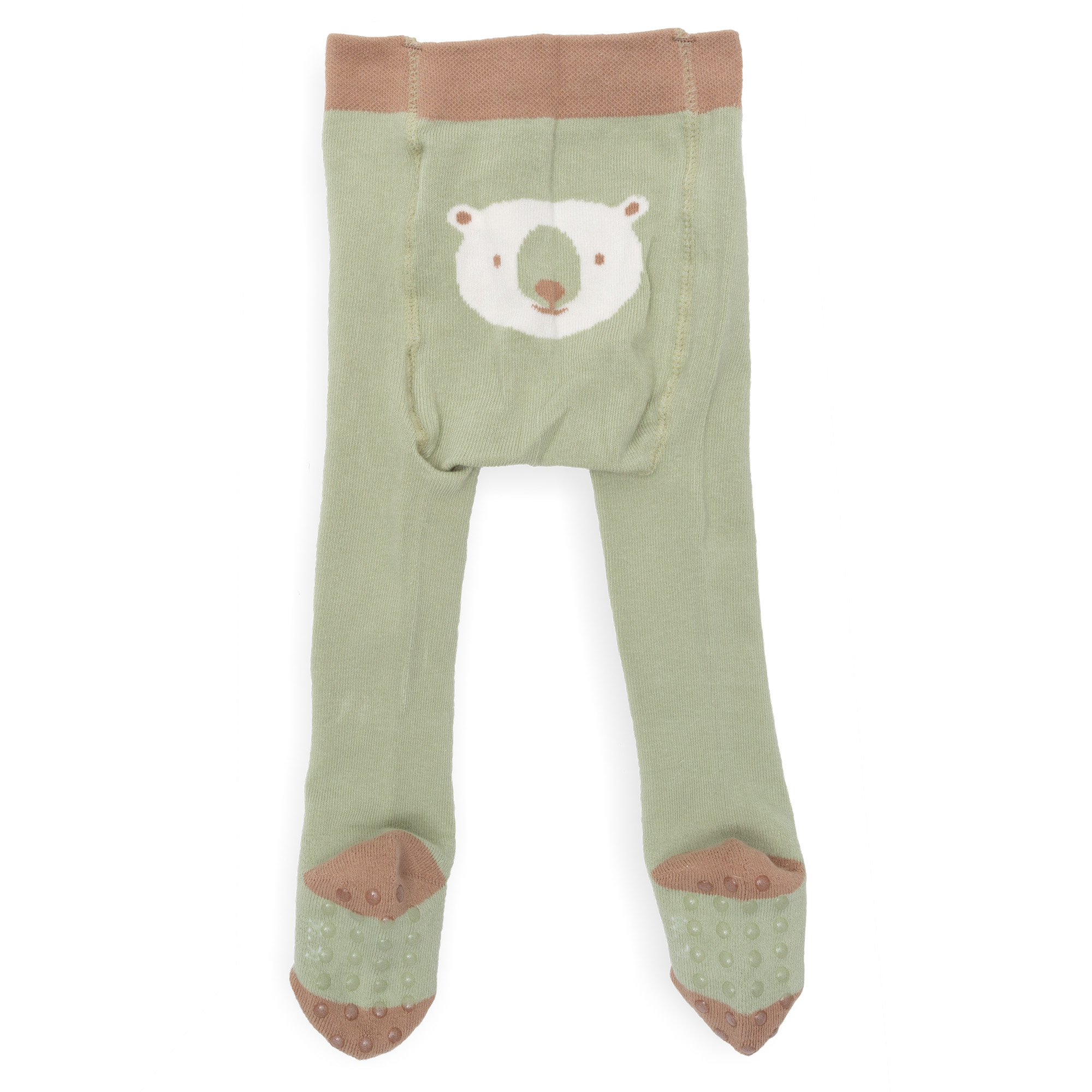 Krabbelstrumpfhose Bär LITTLE ONE Grün M2000585883607 1