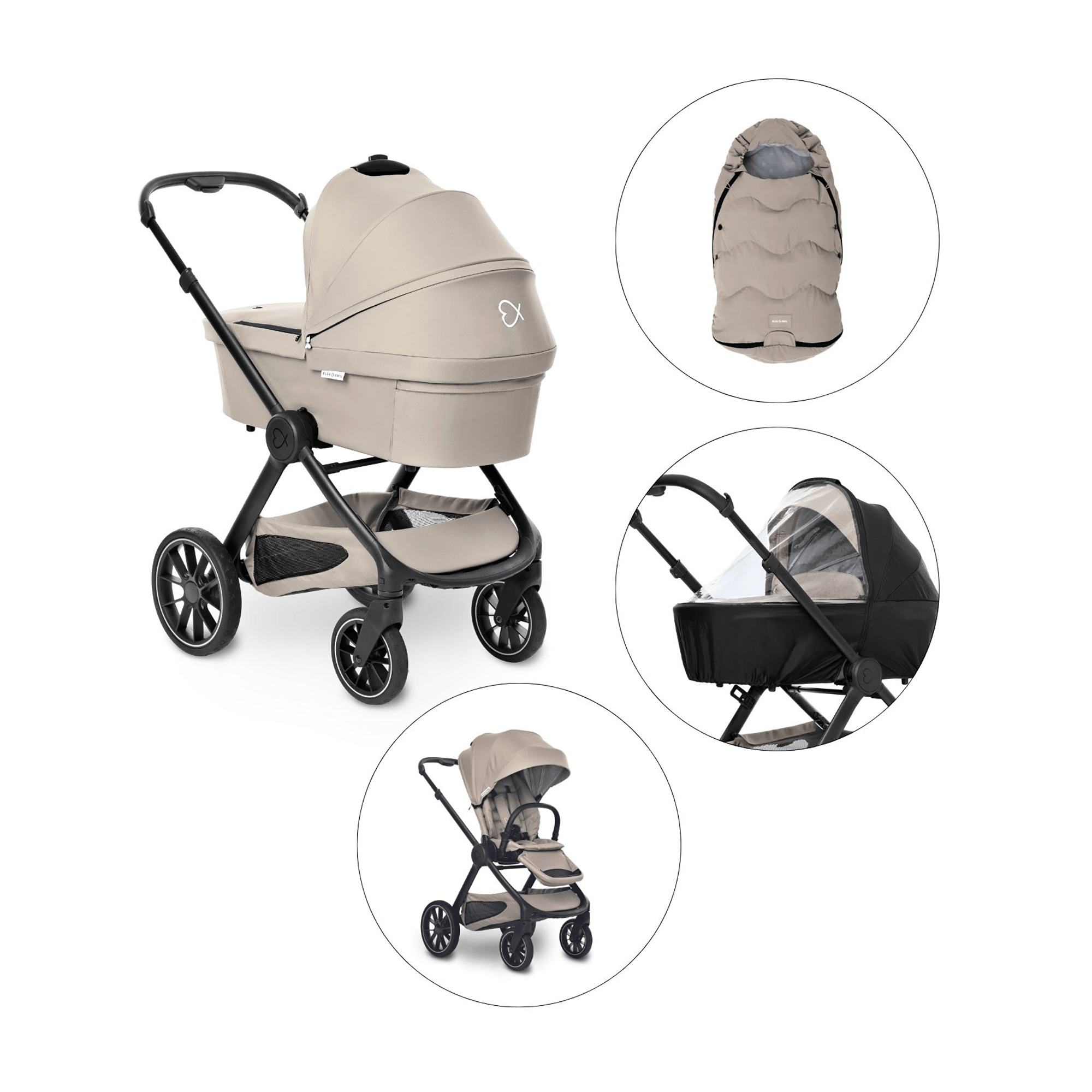 Kombi Kinderwagen 3 in 1 Sets online kaufen 2