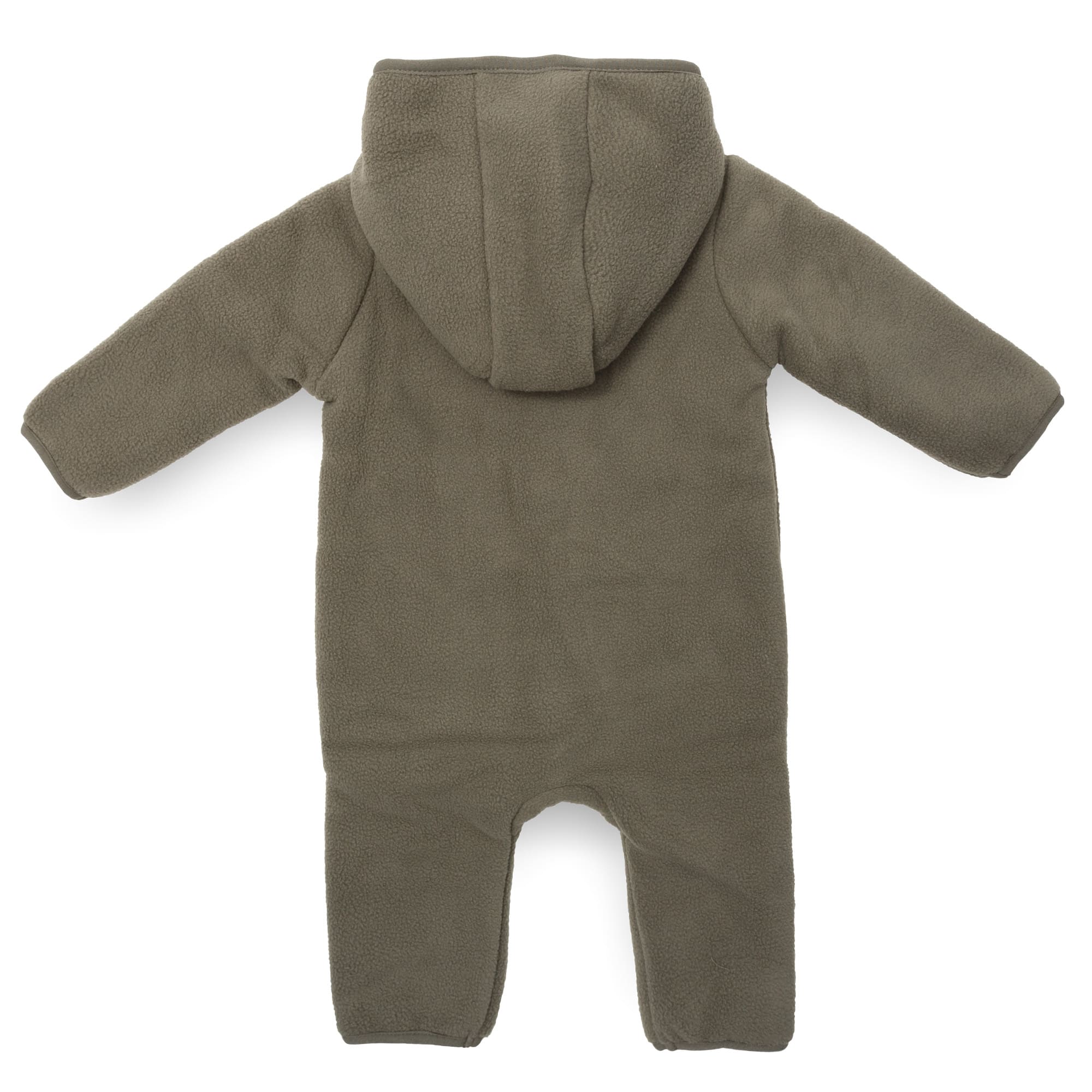 Fleece-Kapuzenoverall LITTLE ONE Oliv M2000587006202 2