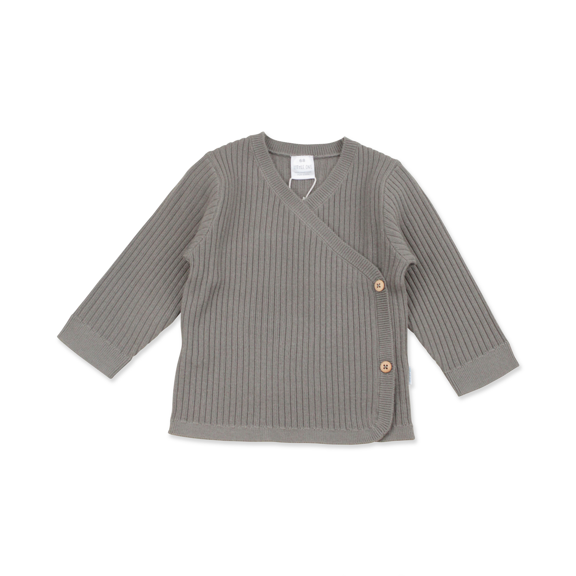 Strick-Wickelshirt LITTLE ONE Oliv M2000587322807 1