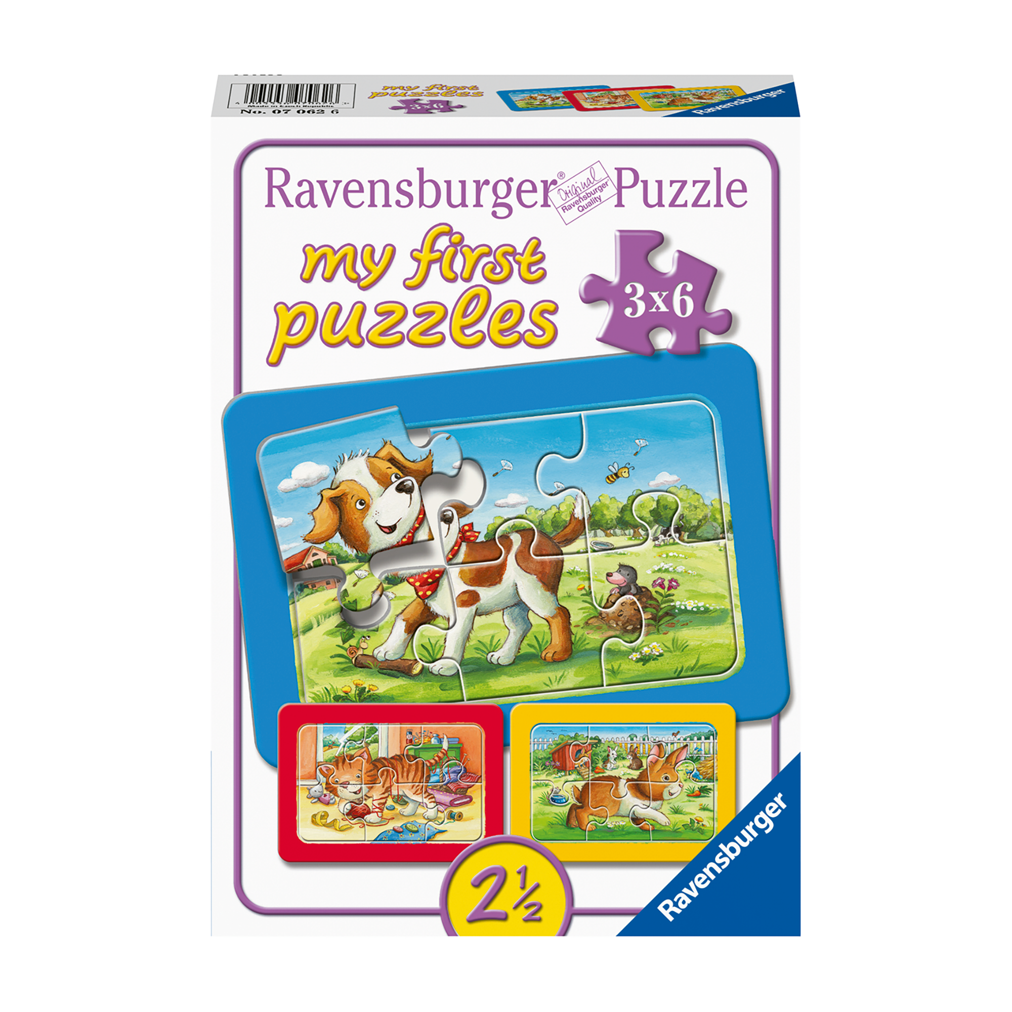 Rahmenpuzzle Meine Tierfreunde Ravensburger Mehrfarbig 2000585175108 2