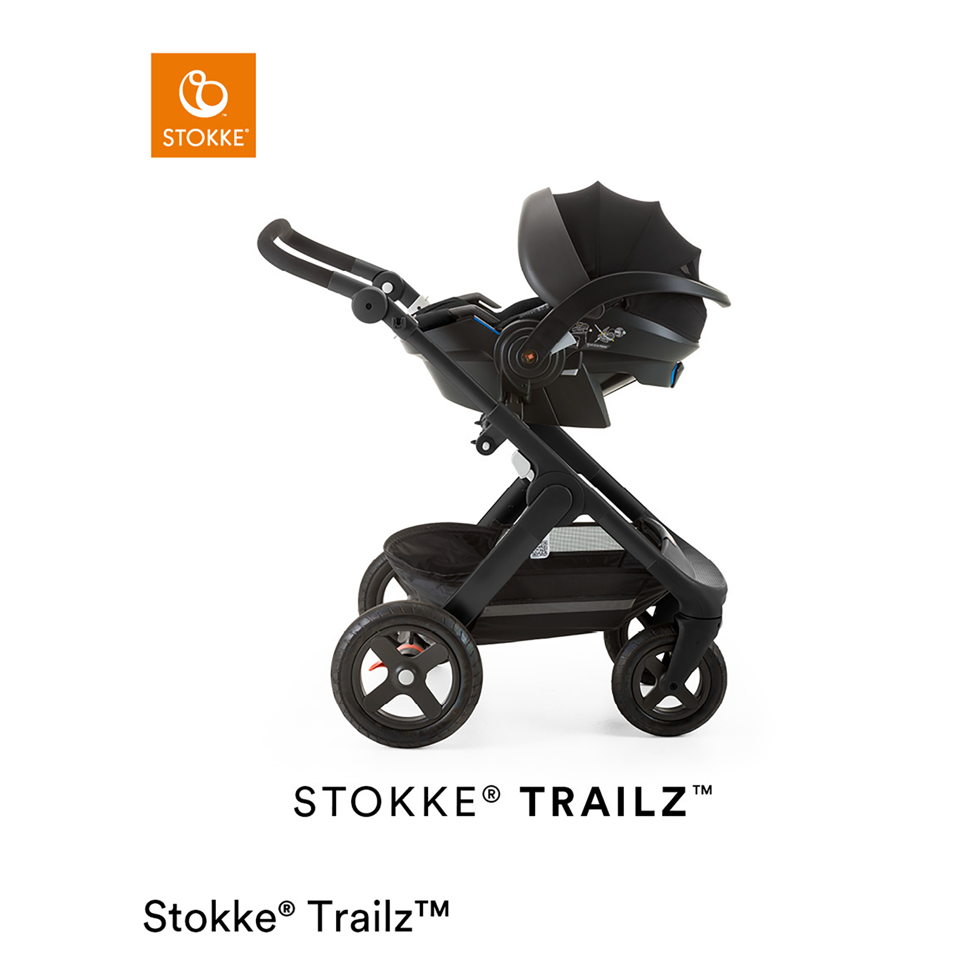 Stokke outlets Trailz inkl. Allem original zubehör