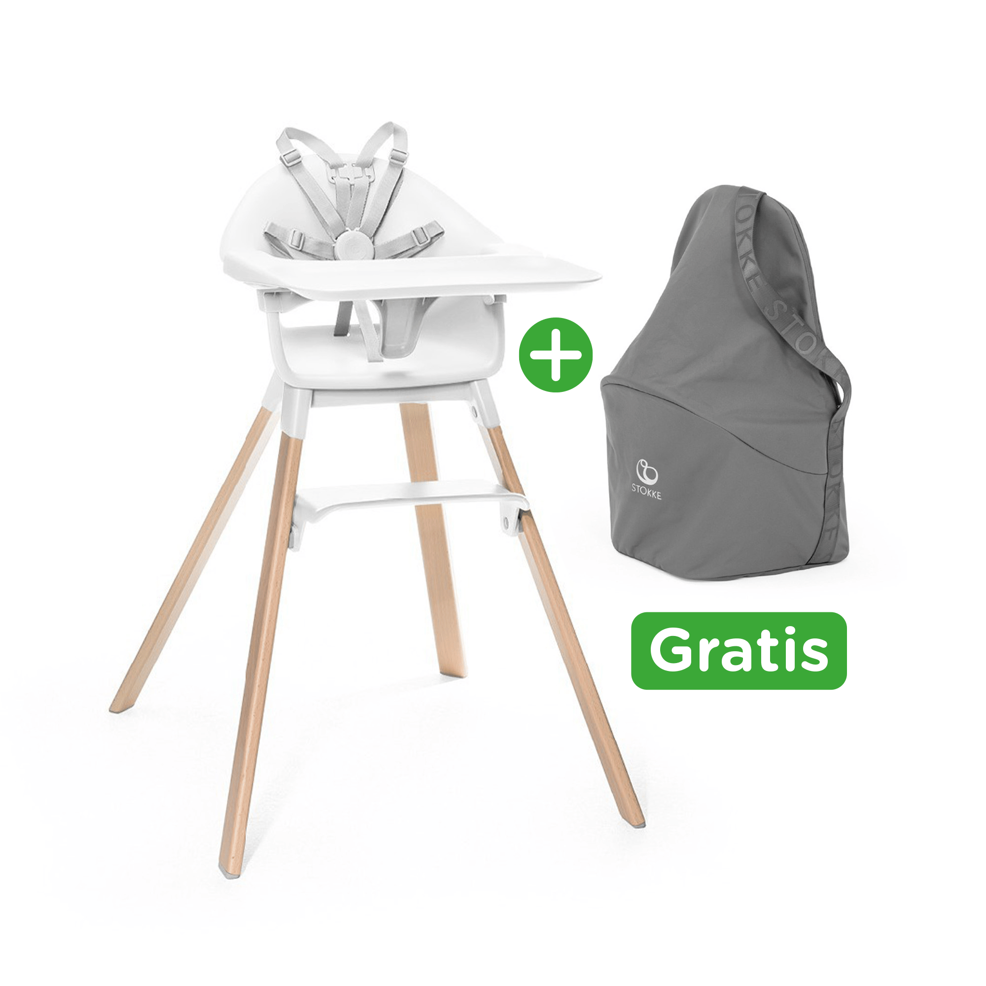 Clikk™ Hochstuhl White STOKKE Weiß 2000577668403 1