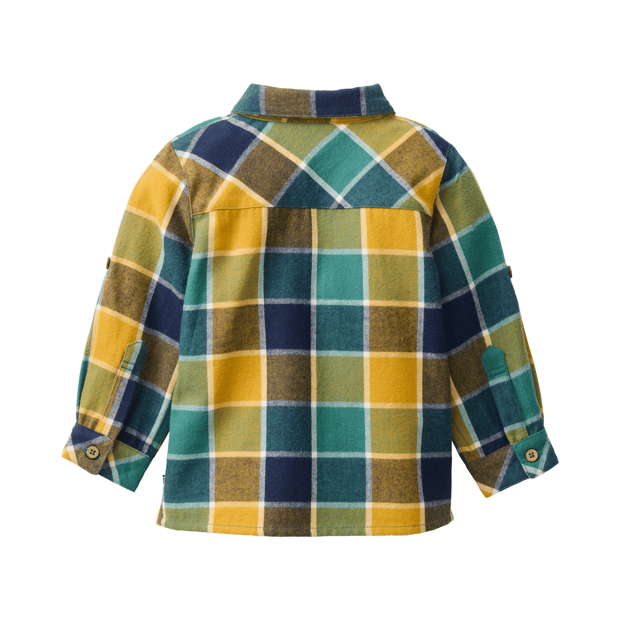 Flanell-Hemd People Wear Organic Gelb M2000586835902 2