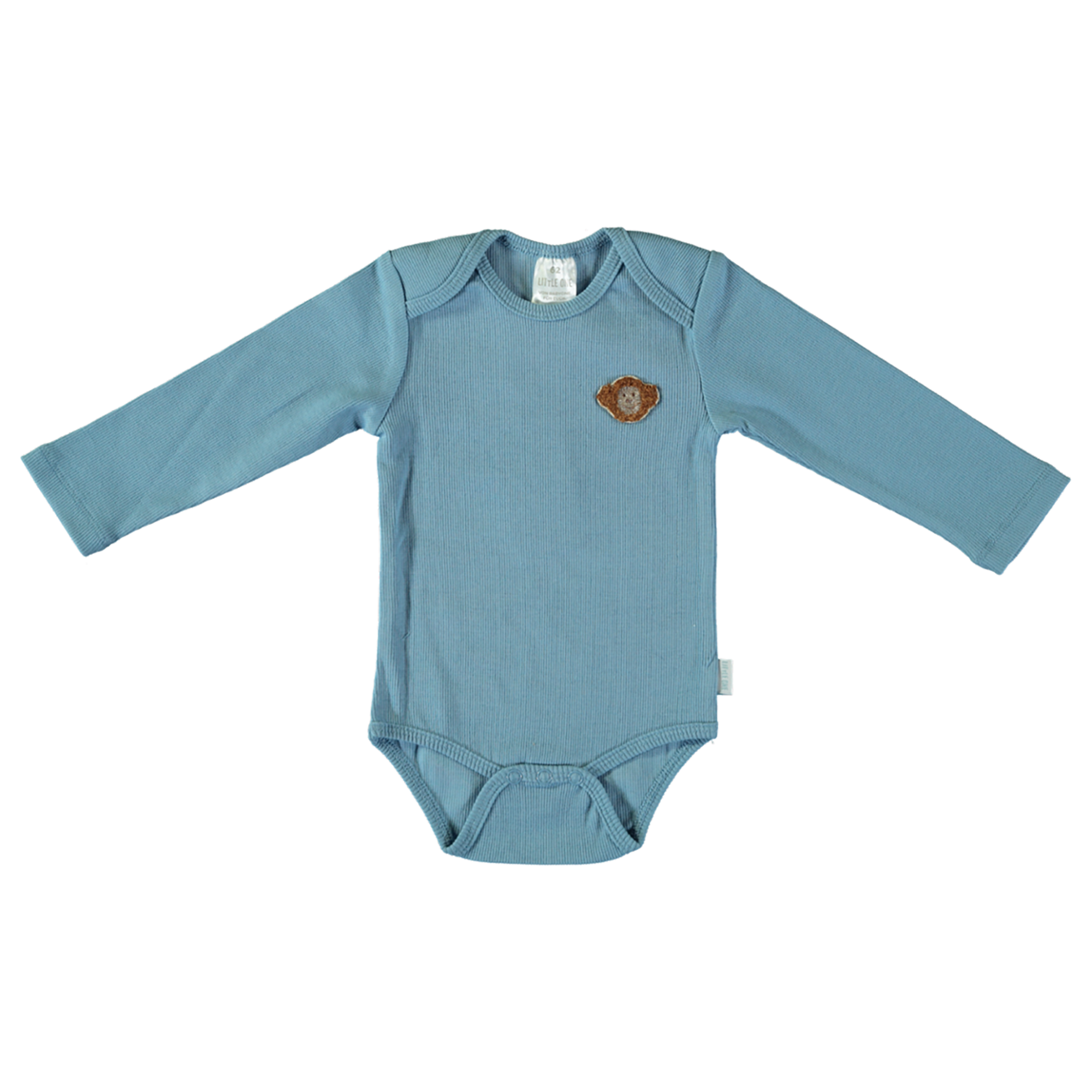 Langarmbody Äffchen LITTLE ONE Blau Blau M2000587061508 1