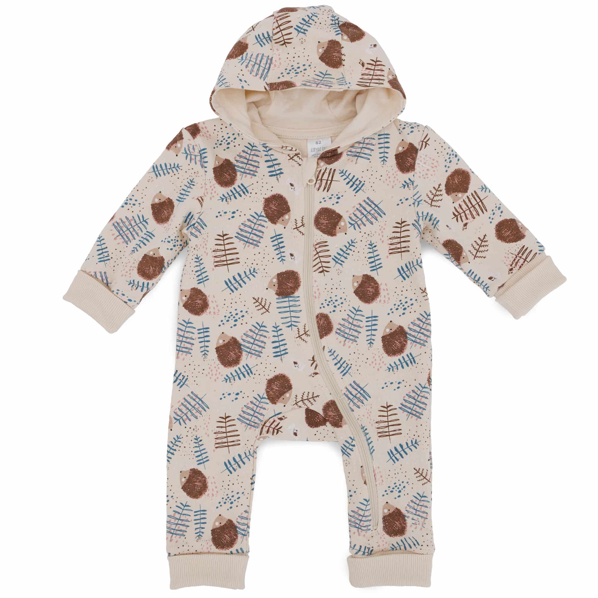 Sweat-Overall Igel LITTLE ONE Beige M2000586968907 1