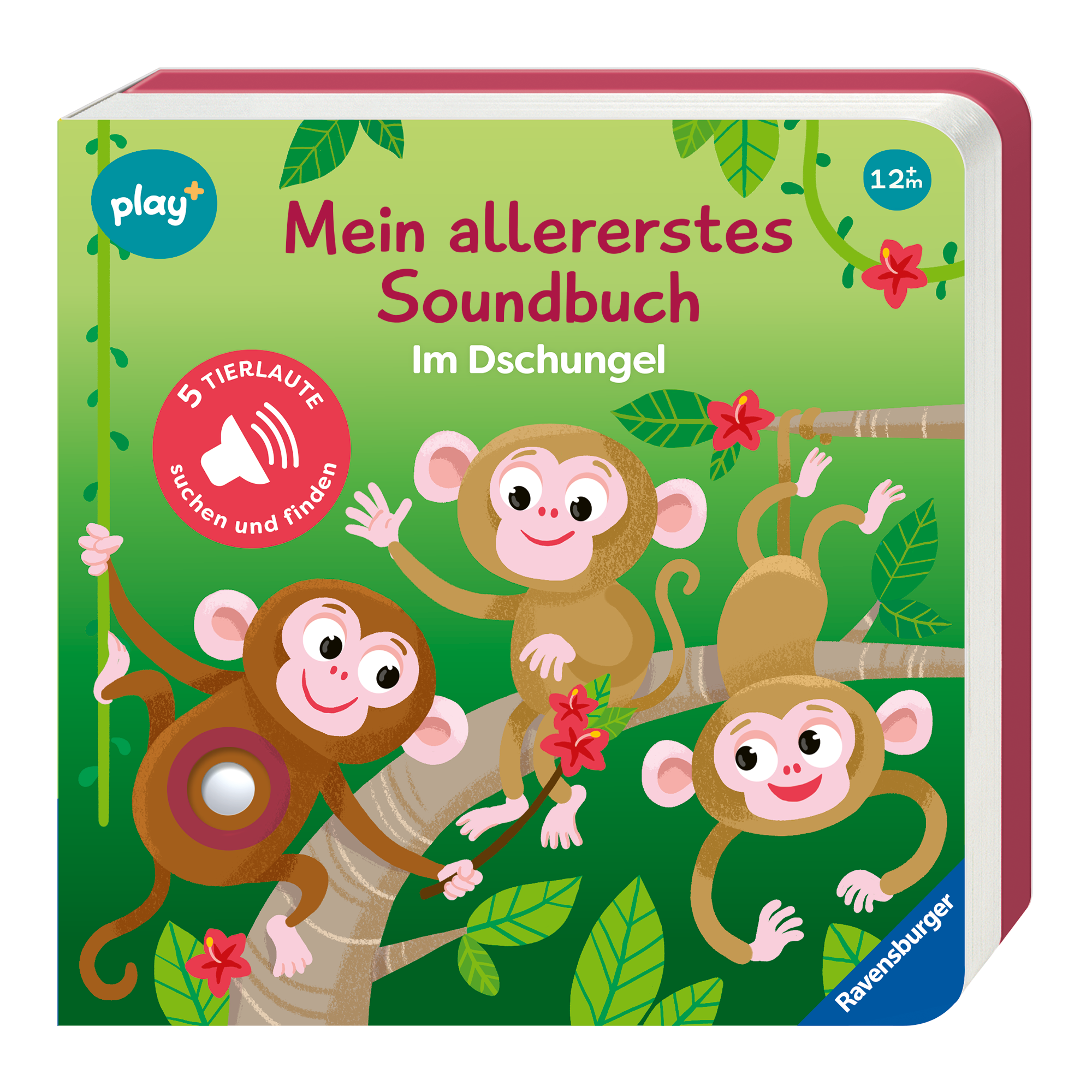 Play+ Mein allererstes Soundbuch: Dschungel Ravensburger mehrfarbig 2000587403704 1