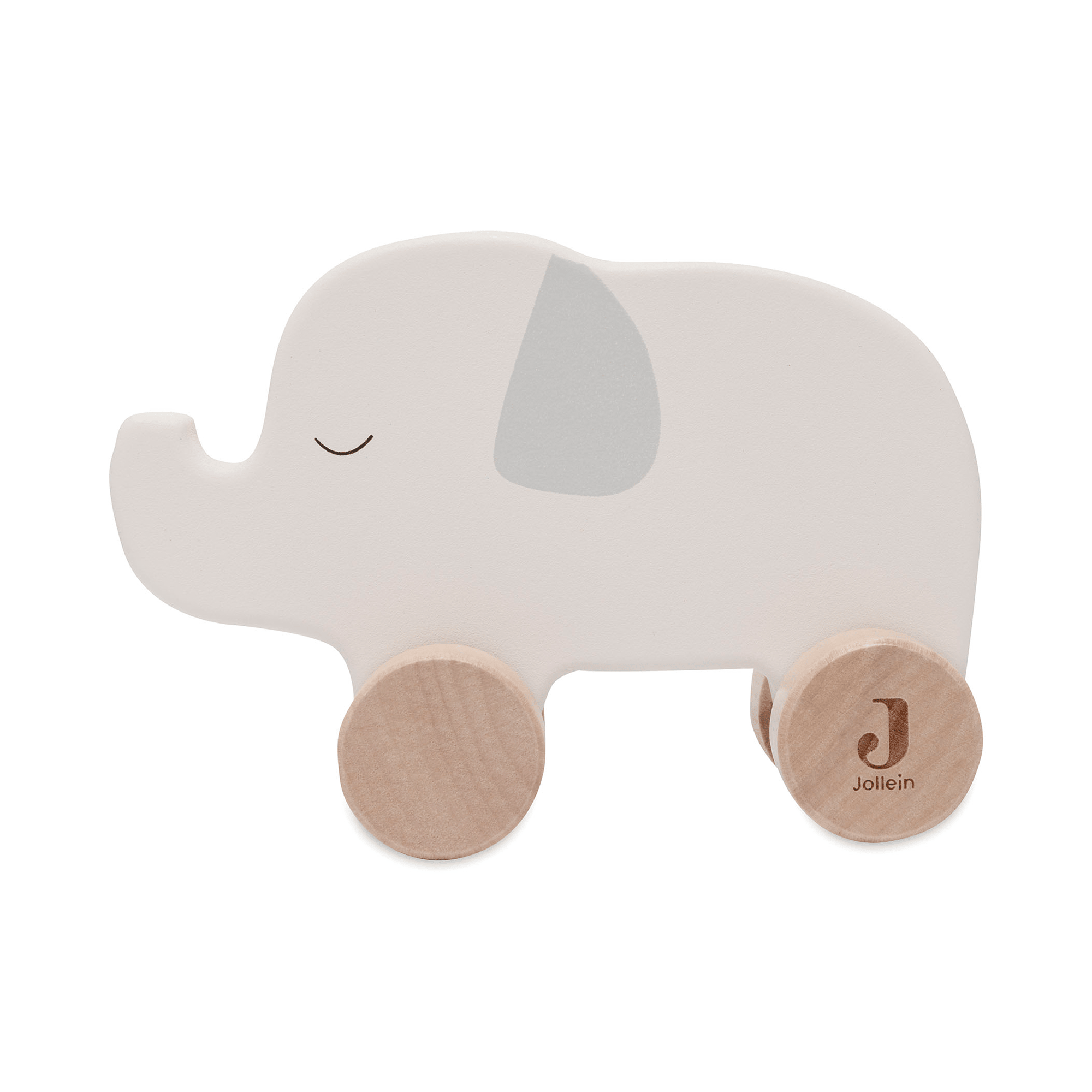 Holzelefant auf Rädern Jungle Jambo jollein Beige 2000587174604 1