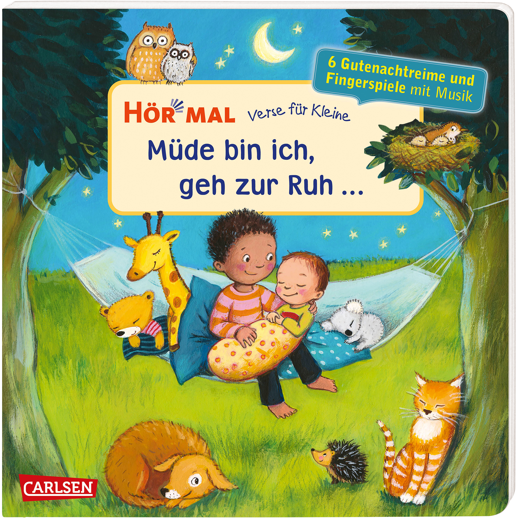 Hör mal: Verse für Kleine: Müde bin ich, geh zur Ruh CARLSEN Grün 2000584905607 1