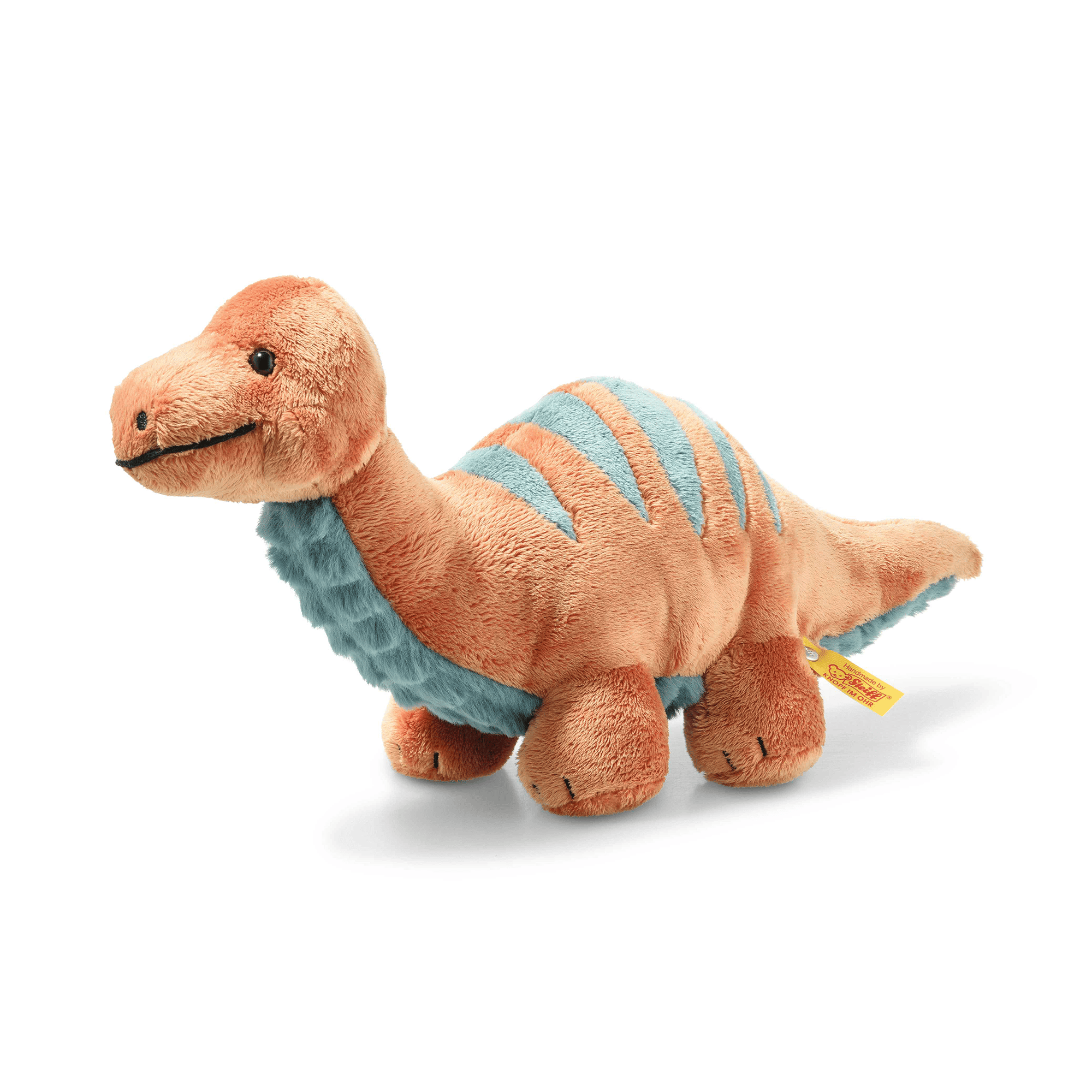 Kuscheltier Bronko Brontosaurus Steiff Orange 2000587349309 1