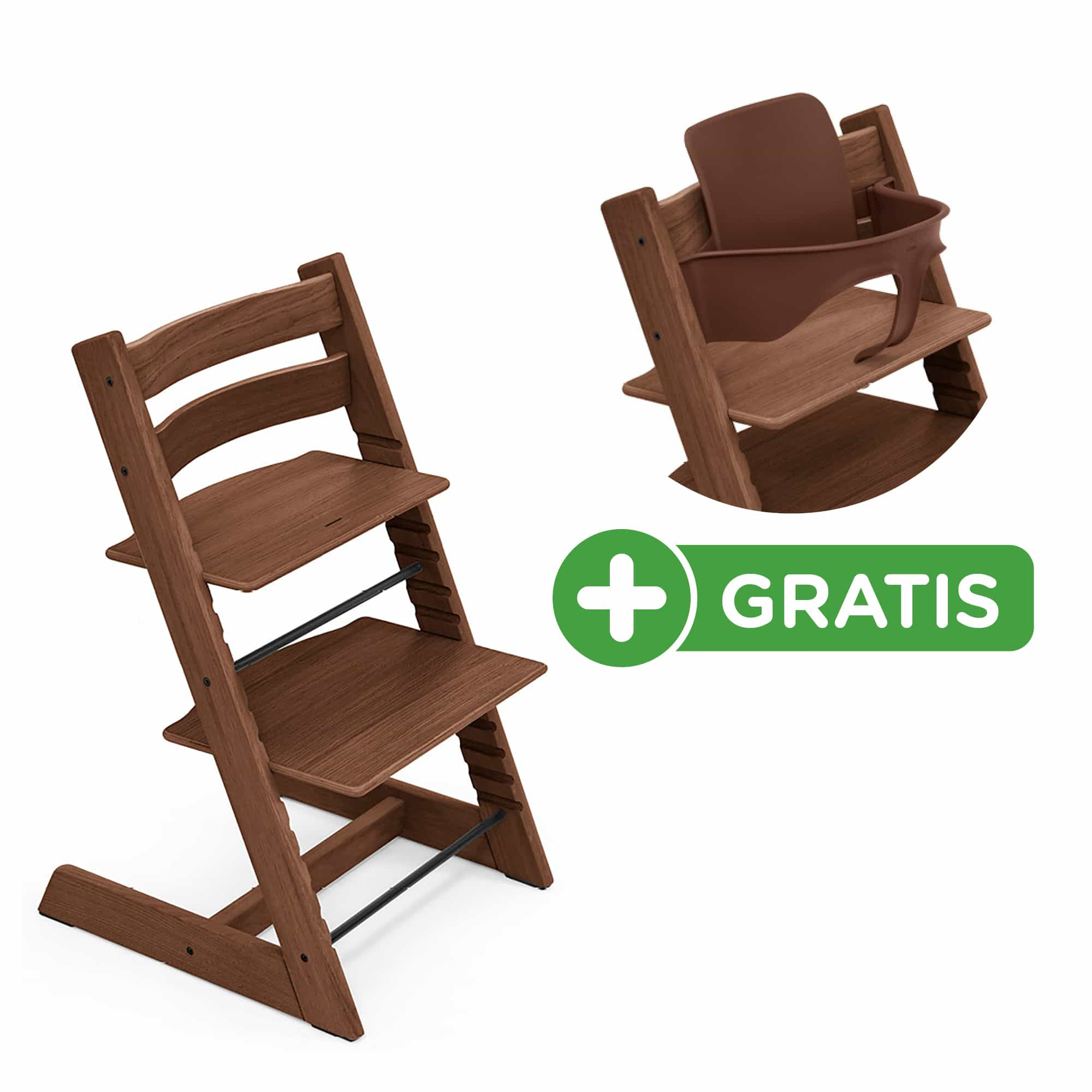 Tripp Trapp® Oak Warm Brown STOKKE Braun 2000587178008 1