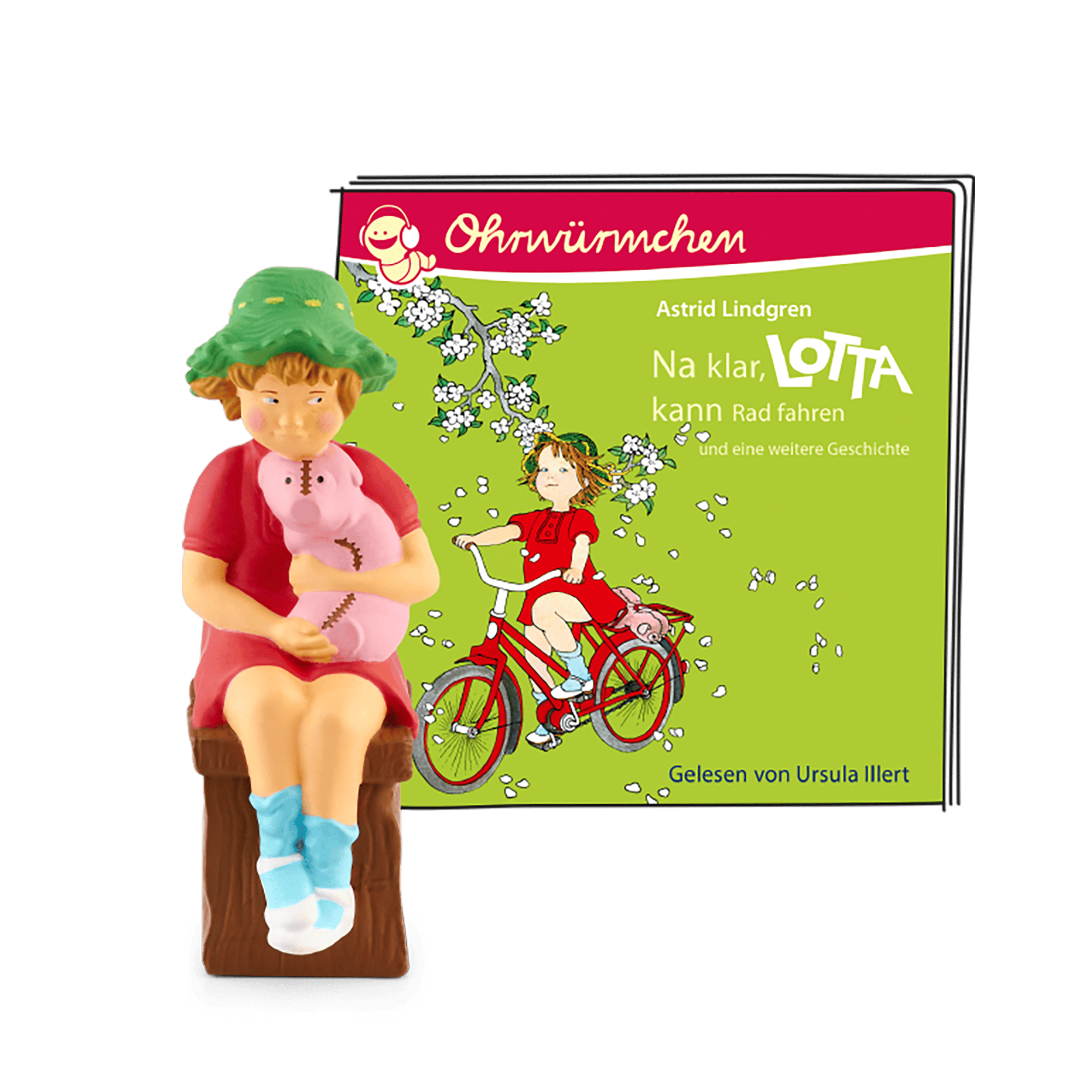 Lotta - Na klar, Lotta kann Rad fahren / Lotta zieht um tonies Mehrfarbig 2000584504800 1